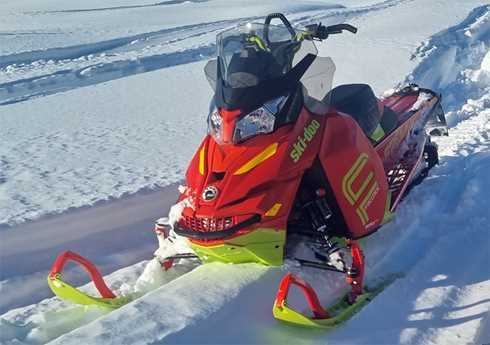Snöskoter Ski Doo Freeride 146 800 R stulen i Jokkmokk
